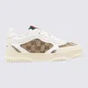 Gucci Re-web Trainer In Original Gg Canvas Women