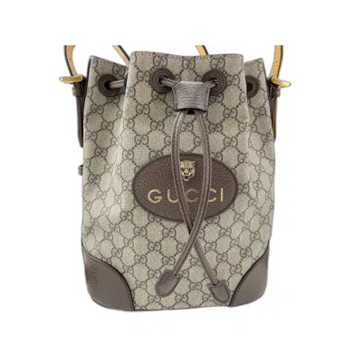 Pre-owned Gucci Beige Backpack ()