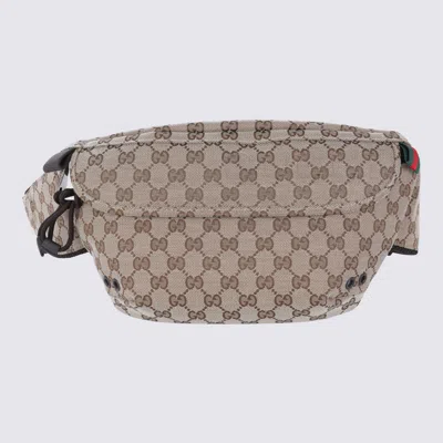Gucci Beige Belt Bag In Sand