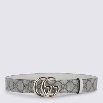 Gucci Beige Belt In Multi