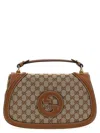 Gucci Beige Blondie Large Crossbody Bag In Brown