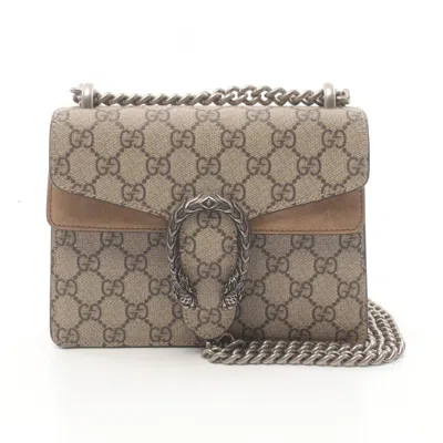 Gucci Mini Dionysus Shoulder Bag In Neutral