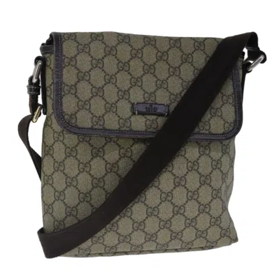 Pre-owned Gucci Beige Canvas Shoulder Bag ()