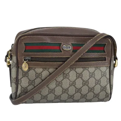 Pre-owned Gucci Beige Canvas Shoulder Bag ()
