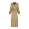 Gucci Wool And Silk Crepe Coat With All-over Gg Motif