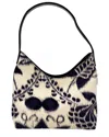 Gucci Beige Cotton Hobo Bag (authentic Pre-loved) In White