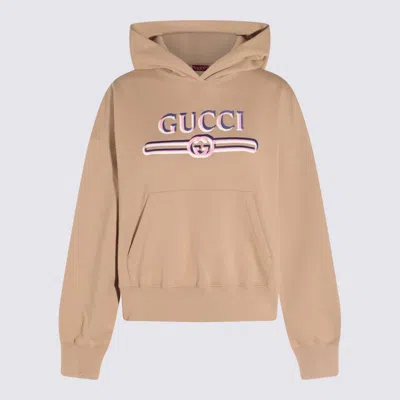 Gucci Beige Cotton Sweatshirt
