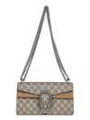 Gucci Beige Dionysus Medium Shoulder Bag In Multi