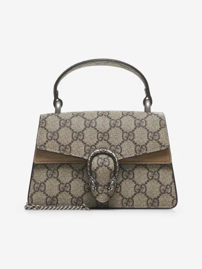 GUCCI BEIGE DIONYSUS MINI TOP HANDLE BAG