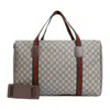 Gucci Large Duffle Bag With Web
