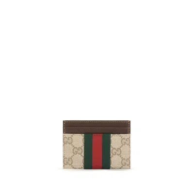 Gucci Beige Fabric Wallet