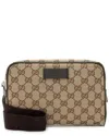 Gucci Beige Gg Canvas Belt Bag (authentic Pre-loved) In Neutral