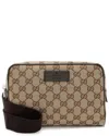 Gucci Beige Gg Canvas Belt Bag (authentic Pre-loved) In Neutral