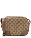 Gucci Beige Gg Canvas Bree Mini Messenger (authentic Pre-loved)