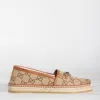 Gucci Pilar Gg Canvas Espadrilles