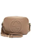 Gucci Brown Leather Soho Disco Bag (authentic Pre-loved) In Neutral