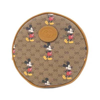 Pre-owned Gucci Beige Light Brown Backpack ()