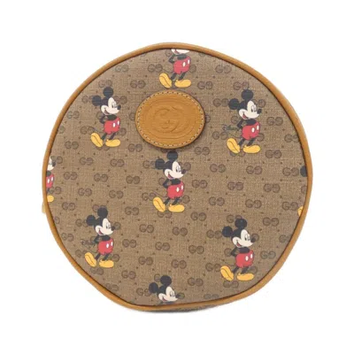 Pre-owned Gucci Beige Light Brown Backpack ()