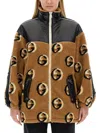 Gucci Oversized Jacket Featuring Contrast Panels In Multi