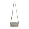 Gucci Beige And Ebony Ophidia Mini Polyurethane Shoulder Bag In Neutral