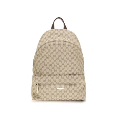 Gucci Beige Polyester Backpack