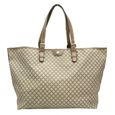 Pre-owned Gucci Beige Pvc Leather Tote Bag ()