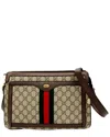 Gucci Beige Pvc Ophidia (authentic )