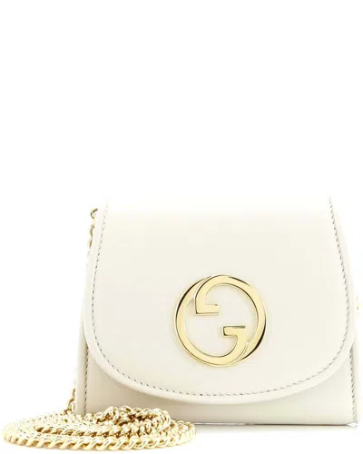 Gucci Beige Sheep Leather Blondie Nm Wallet On Chain Medium (authentic Pre-  Loved)