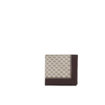 Gucci Beige Silk Women's Scarf In Sand