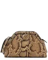 Gucci Beige Snakeskin Leather Small Re(belle) Crossbody (authentic Pre-loved) In Animal Print