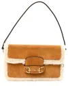 Gucci Beige Suede Horsebit Mini 1955 Shoulder Bag (authentic Pre-loved)
