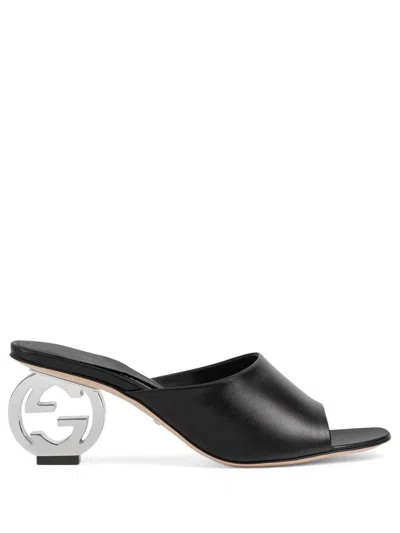 Gucci Bella Black Sandals For Women