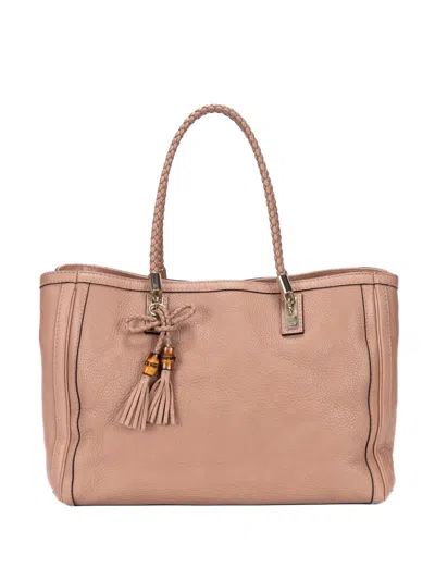 Pre-owned Gucci Bella Shoulder Bag In Pink