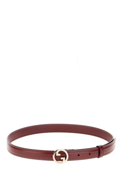 Gucci Belt In Red