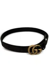 Gucci Adjustable Suede Finish Belt For Versatile Wear
