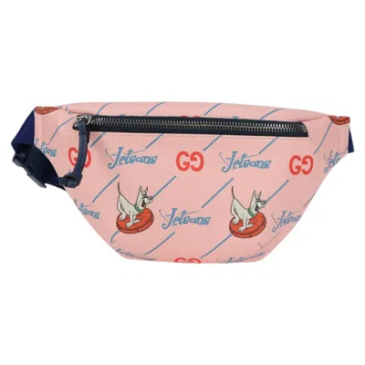 Pre-owned Gucci Belt Bag Pink Canvas Shoulder Bag ()