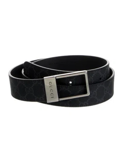 Pre-owned Gucci Belt In Black