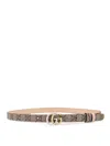 Gucci Reversible Marmont Belt In Brown
