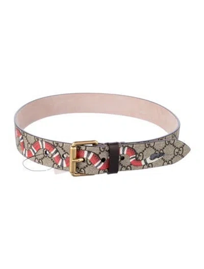 Pre-owned Gucci Belt In Brown