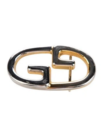 Pre-owned Gucci Belt Buckle In Multi