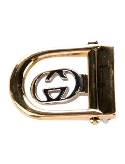 Pre-owned Gucci Belt Buckle In Multi