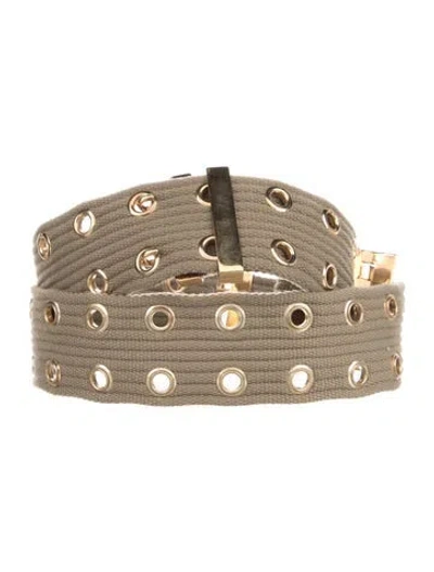 Pre-owned Gucci Belt In Gold