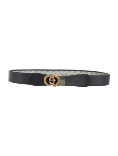 Pre-owned Gucci Belt Kit In Blue