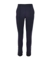 Gucci Stretch Wool And Silk-blend Pants In Blue