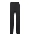Gucci Wool Trousers With Back Pockets And Belt Loops In Black