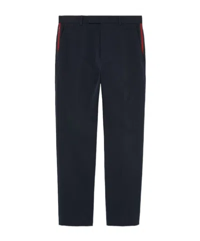Gucci Belt-loop Casual Pants In Black