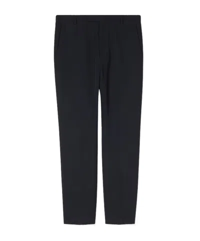 Gucci Tailored Slim-cut Trousers In Gray
