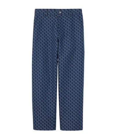 GUCCI GUCCI GG SHADOW JACQUARD PANTS