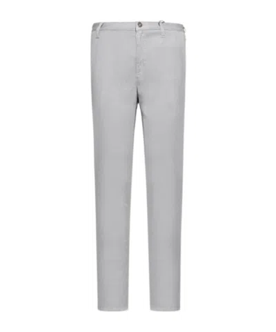 Gucci Belt-loop Casual Pants In Gray