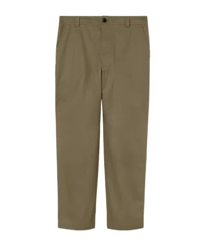 Gucci Belt-loop Casual Pants In Green